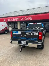 Surface Pro Power Wash service truck at a retail center in Frisco, TX